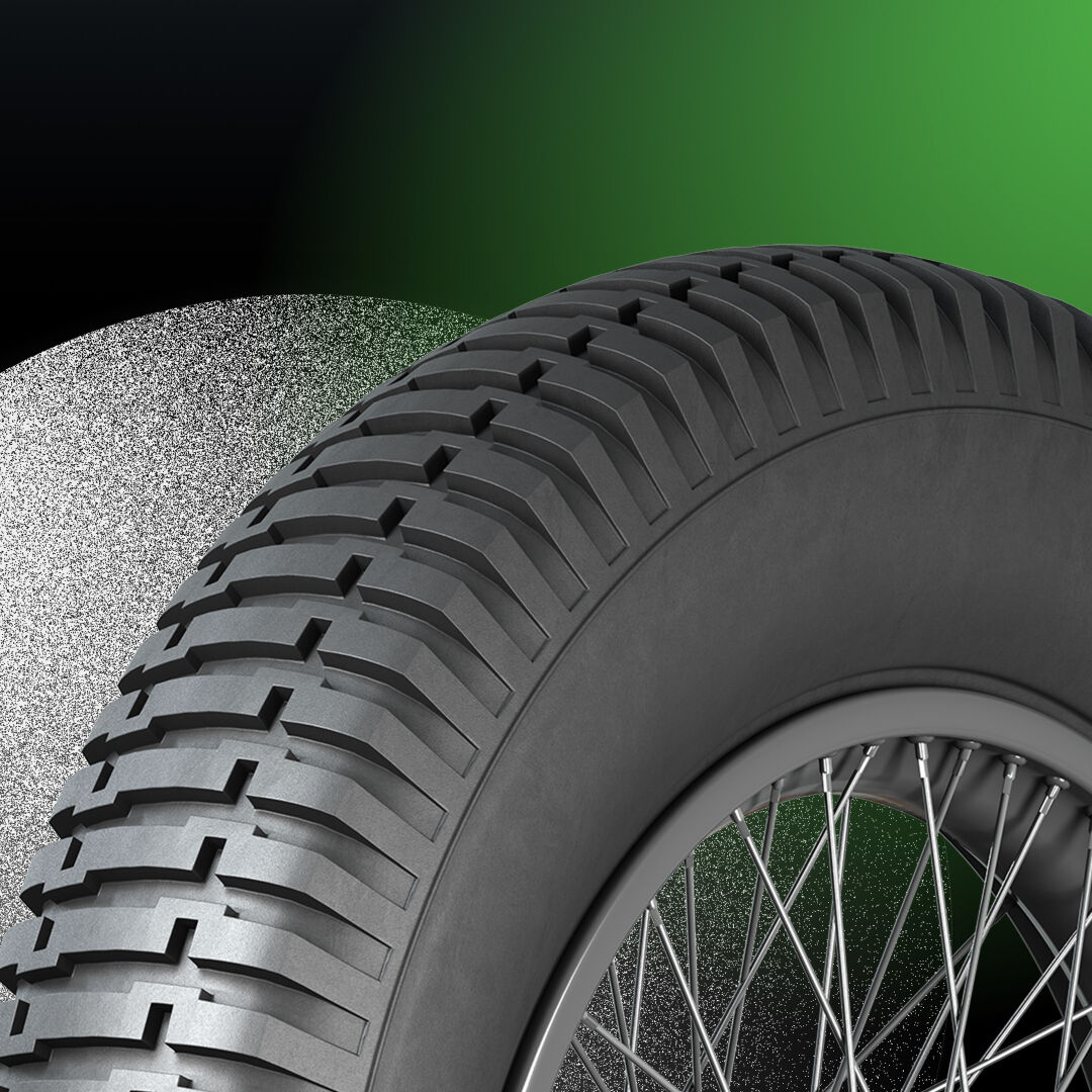 Close up image of the first Nokian Tyres winter tire 