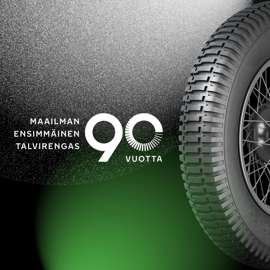 Image of the first Nokian Tyres winter tire 